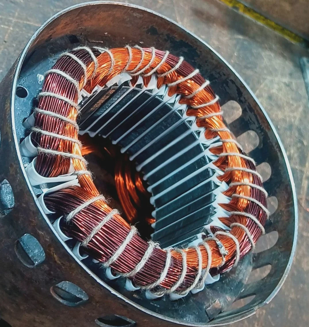 سیم پیچی انواع  موتور کولر های آبی